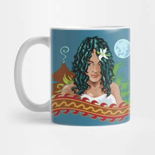 Tikilandia Playing Cards Queen Mug